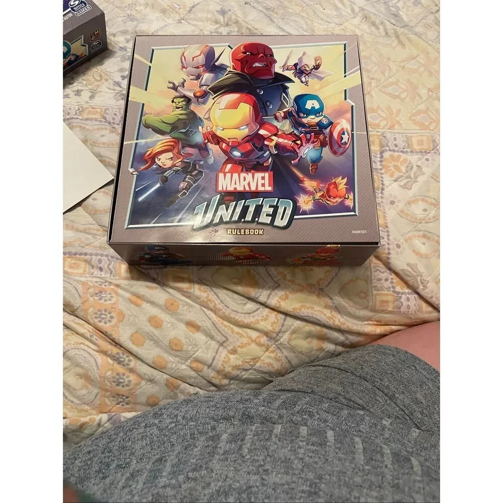 New CMON Marvel United Strategy Game Board Complete Game Set